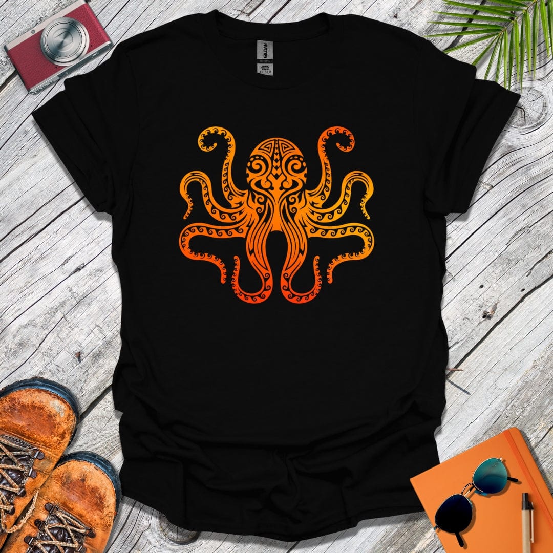 Sunset Octopus T-Shirt