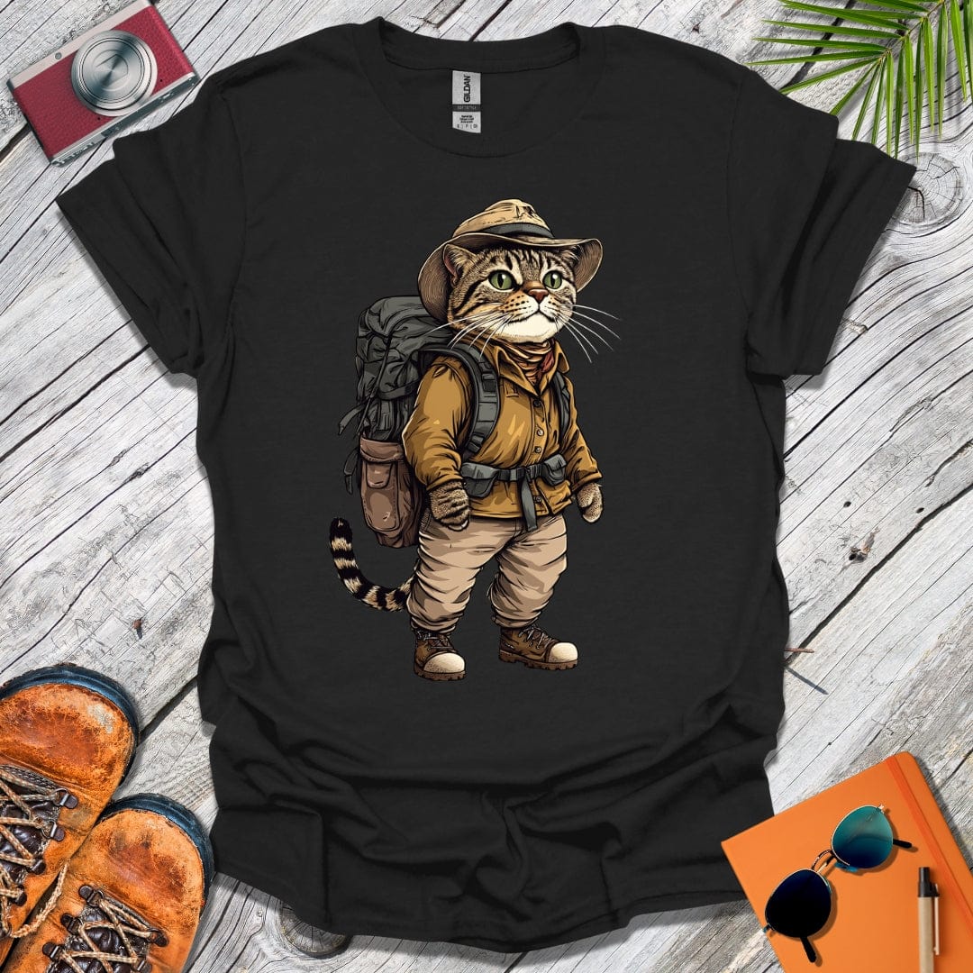 Explorer Tabby Cat T-Shirt