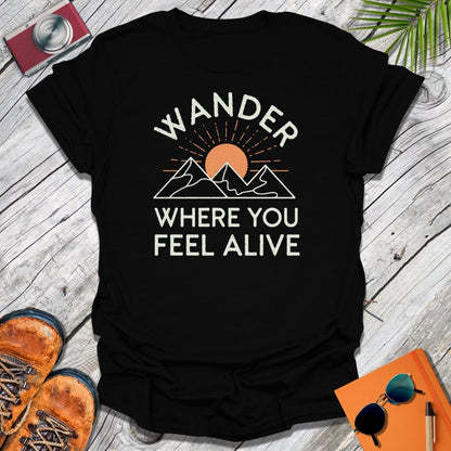Wander Feel Alive T-Shirt