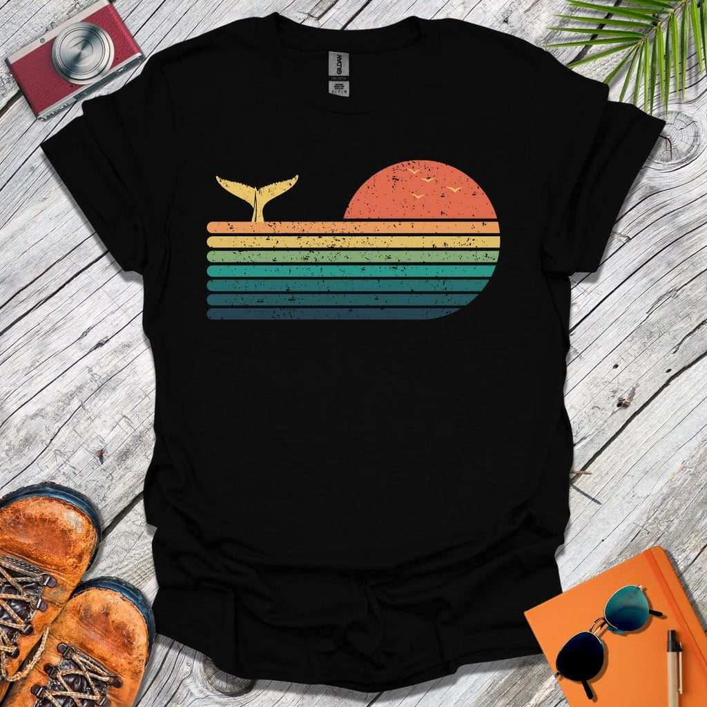 Whale Tail Sunset T-Shirt