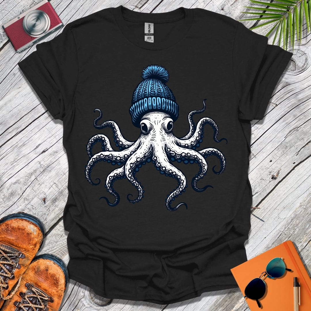 Woolly Hat Octopus T-Shirt
