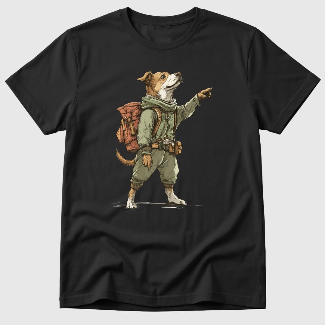 Black Adventurous Terrier - Mosaic Rhino