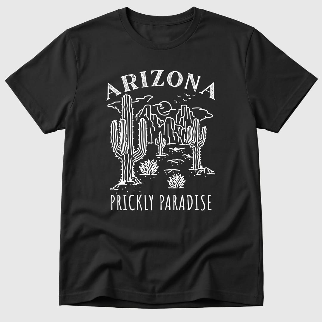 Black Arizona Prickly Paradise - Mosaic Rhino