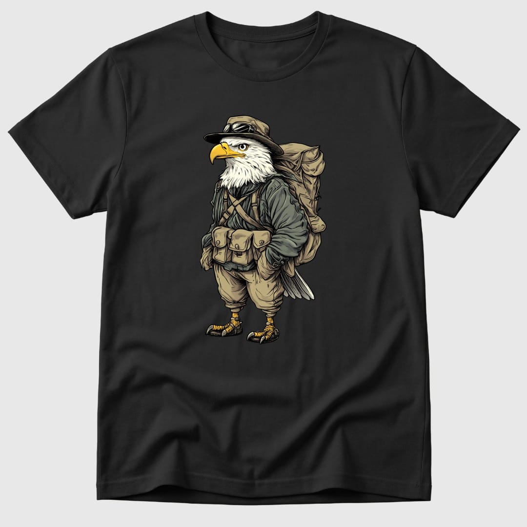 Black Bald Eagle Adventurer - Mosaic Rhino