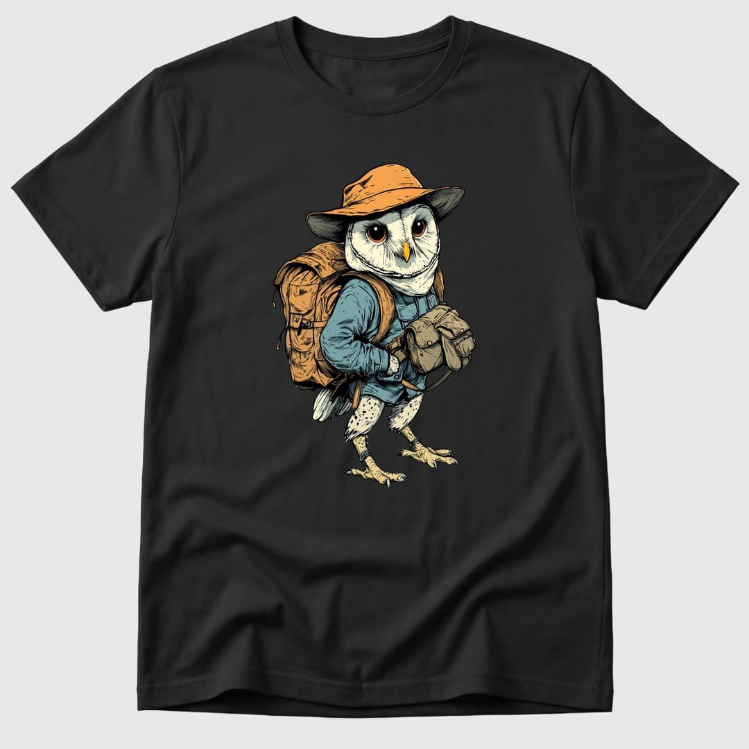 Black Barn Owl Explorer - Mosaic Rhino