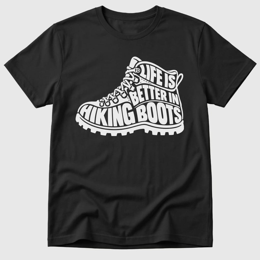 Black Better In Hiking Boots - Mosaic Rhino