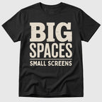 Black Big Spaces - Mosaic Rhino