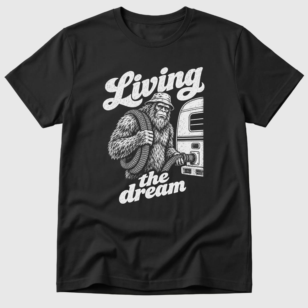 Black Bigfoot Living The Dream - Mosaic Rhino