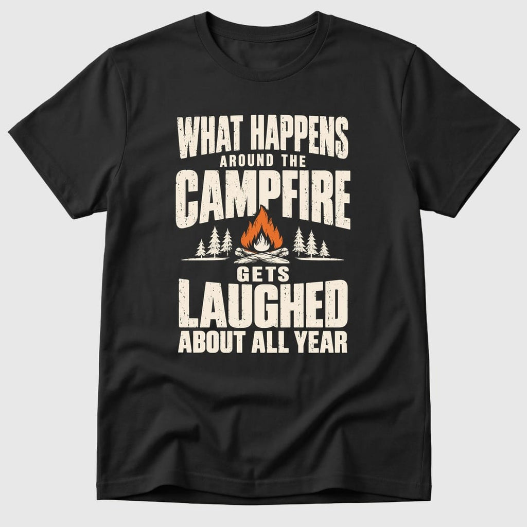 Black Campfire Laughs - Mosaic Rhino