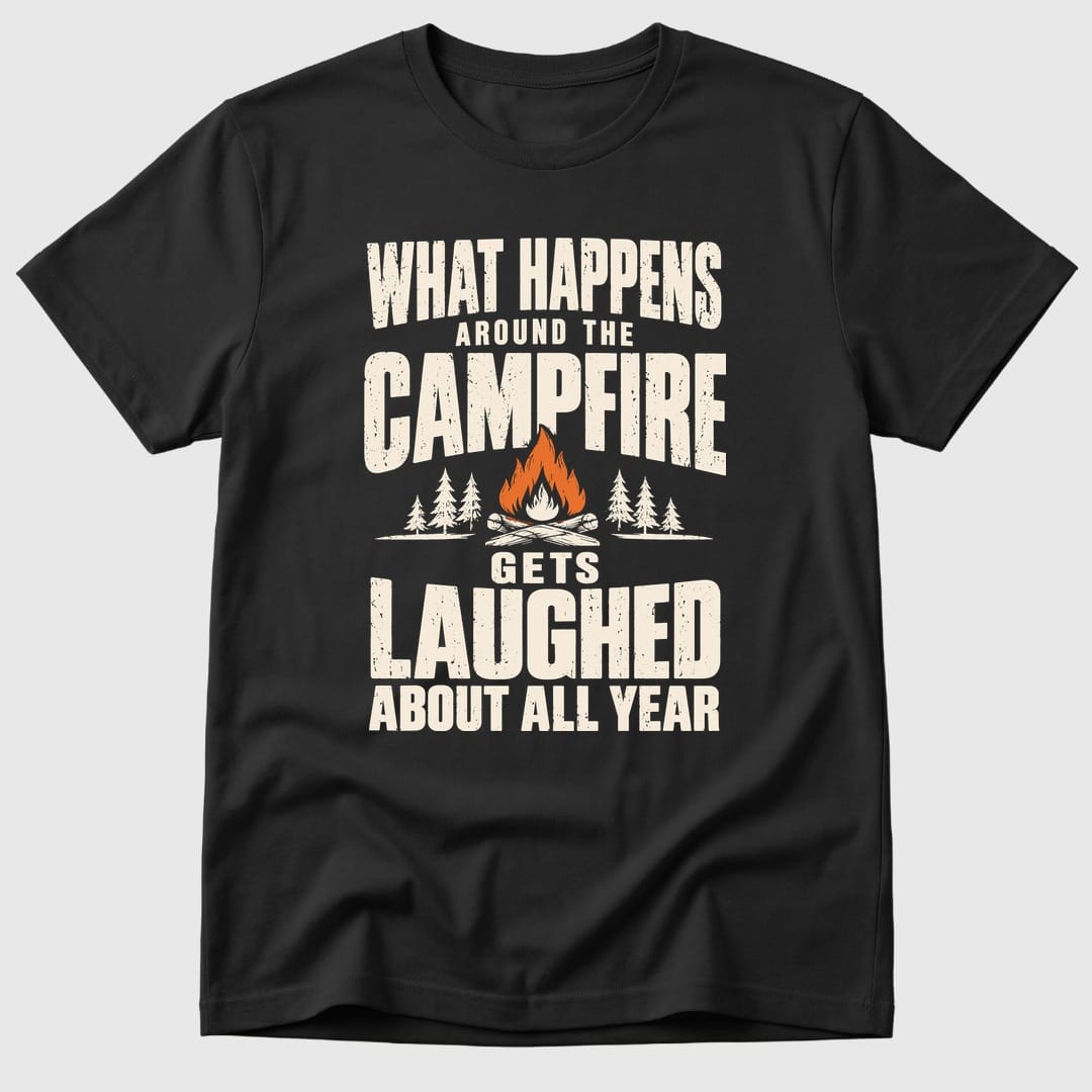 Black Campfire Laughs - Mosaic Rhino