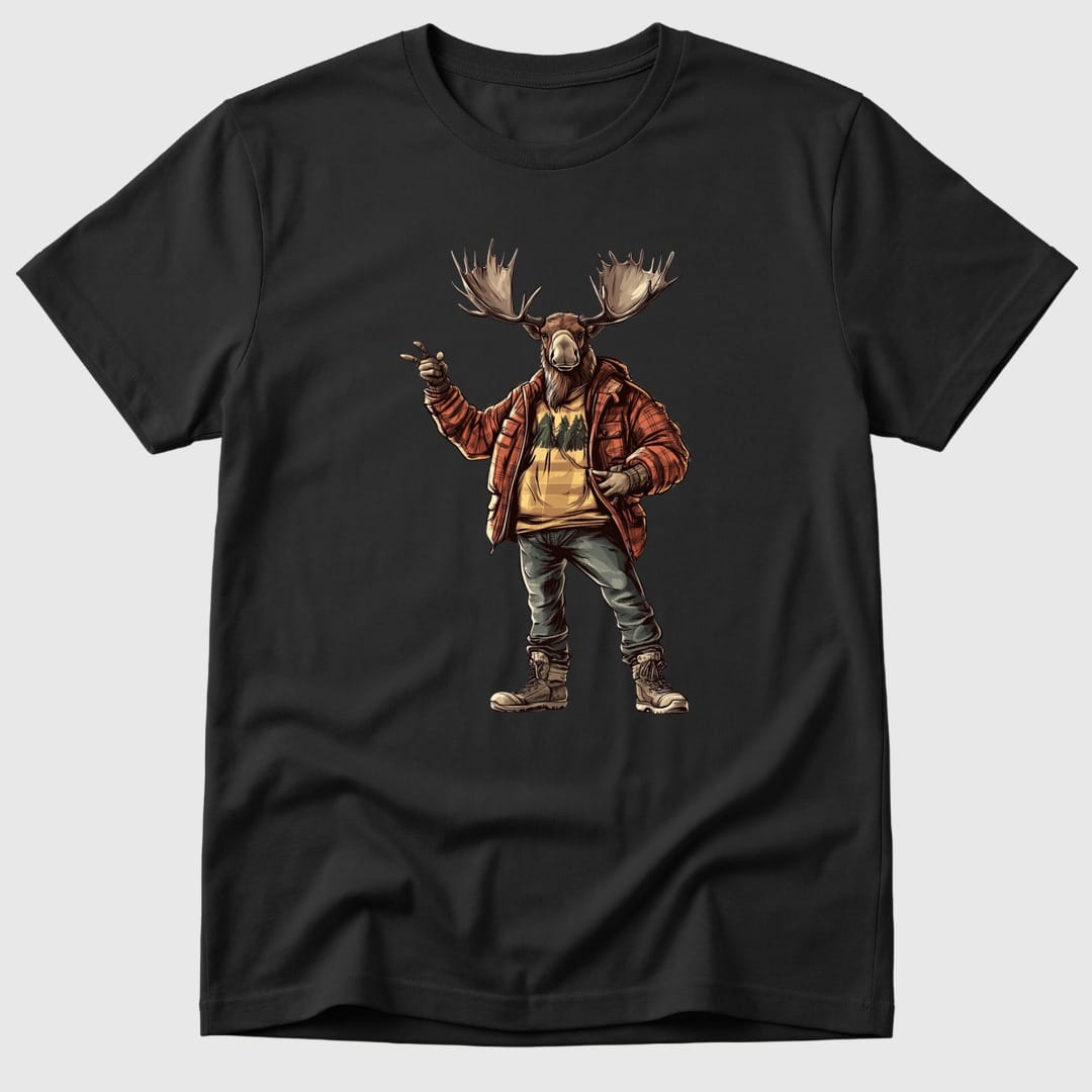 Black Chilled Moose - Mosaic Rhino