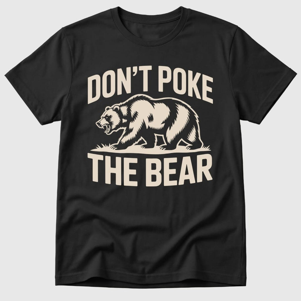 Black Don't Poke The Bear - Mosaic Rhino