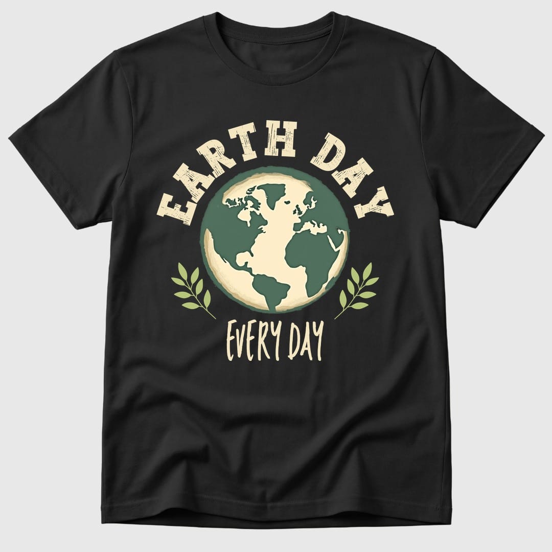 Black Earth Day Every Day - Mosaic Rhino
