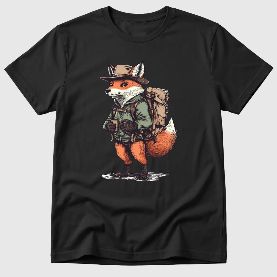Black Explorer Fox - Mosaic Rhino