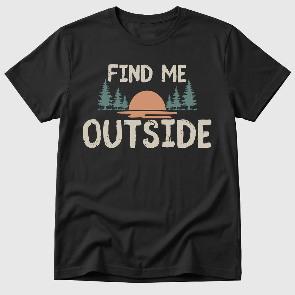 Black Find Me Outside - Mosaic Rhino