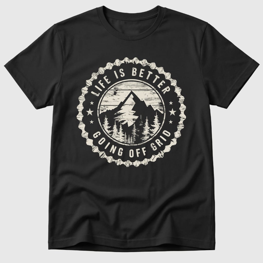 Black Going Off Grid - Mosaic Rhino