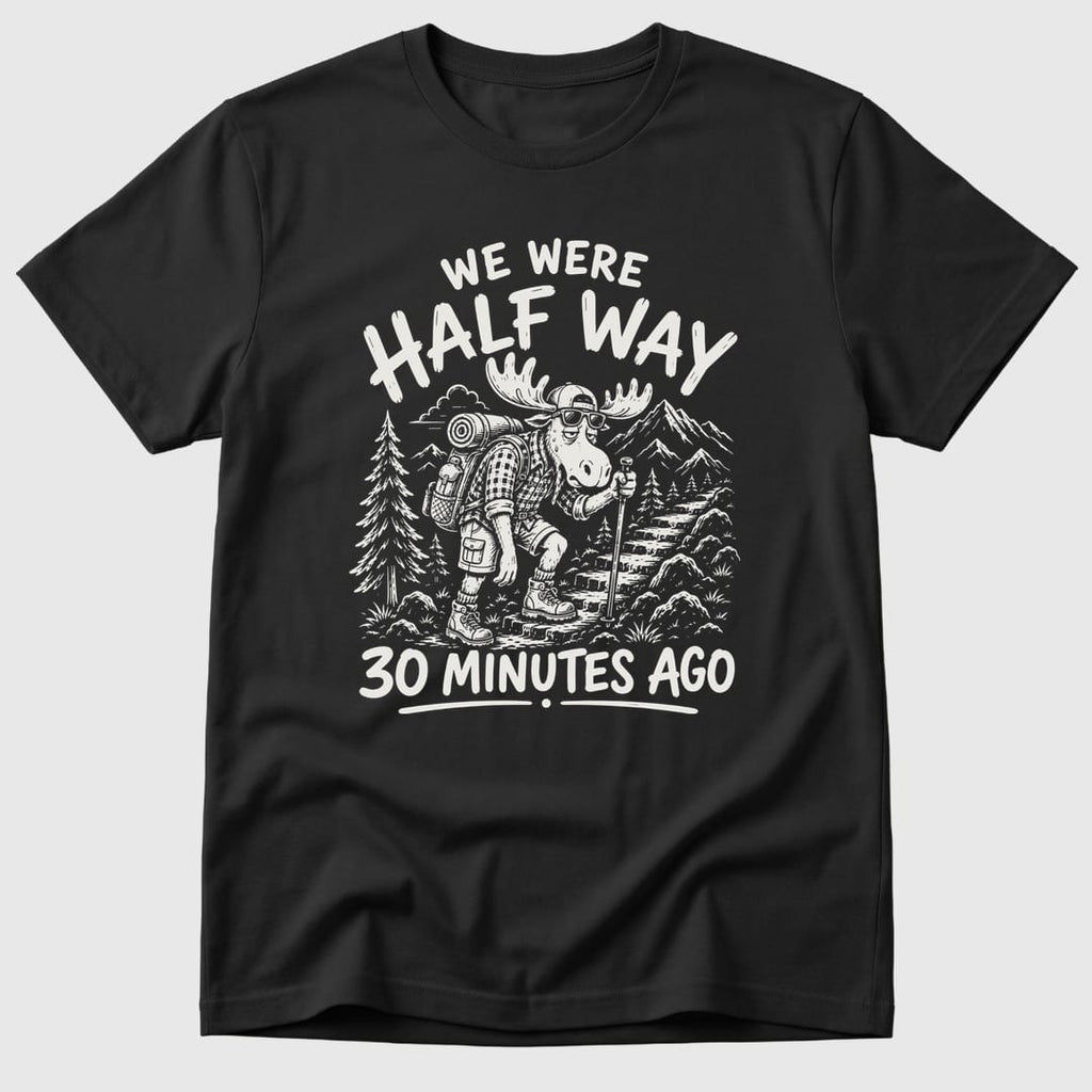 Black Half Way Moose - Mosaic Rhino