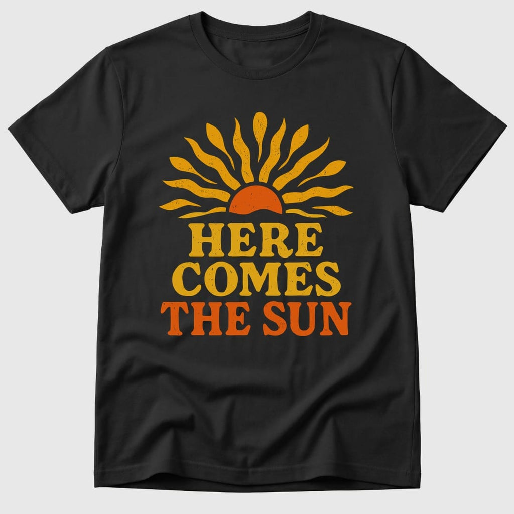 Black Here Comes The Sun - Mosaic Rhino