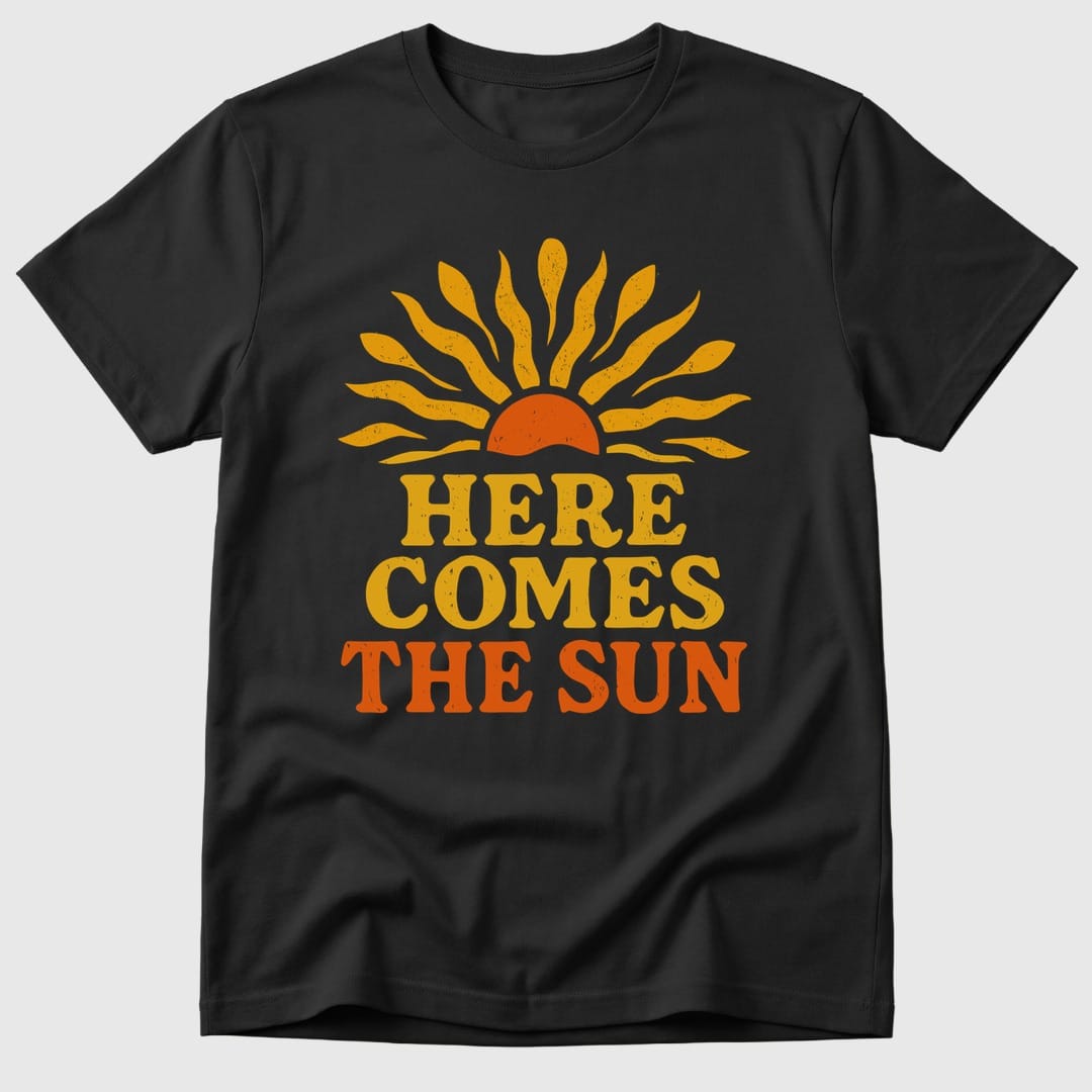 Black Here Comes The Sun - Mosaic Rhino