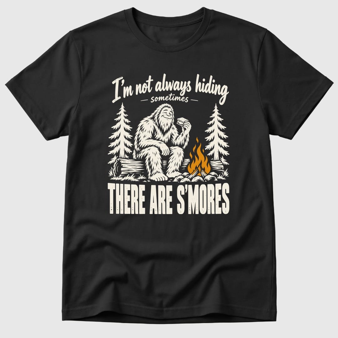 Black Just For S'Mores - Mosaic Rhino