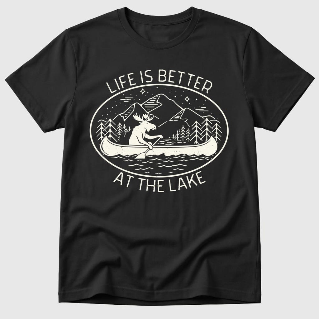 Black Lake Life Is Better - Mosaic Rhino