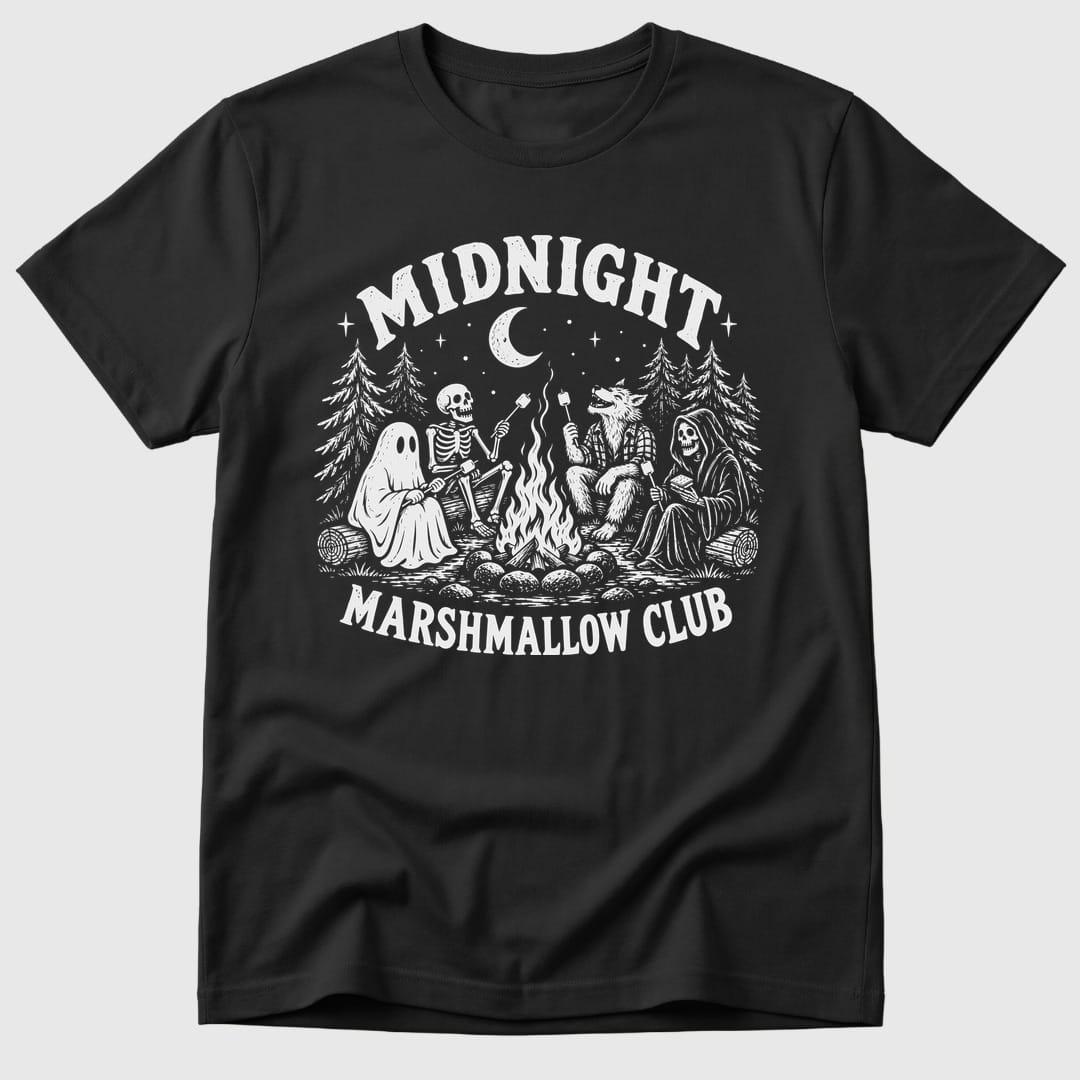 Black Midnight Marshmallow Club - Mosaic Rhino