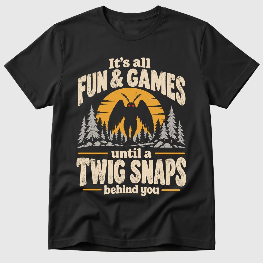 Black Mothman Twig Snaps - Mosaic Rhino