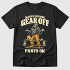 Black Naked Hiking Pants On - Mosaic Rhino