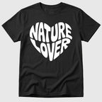 Black Nature Lover Heart - Mosaic Rhino