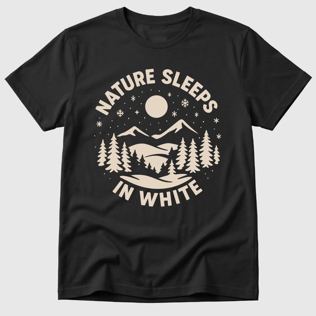 Black Nature Sleeps In White - Mosaic Rhino