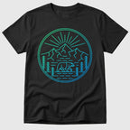Black Neon Wilderness Bear - Mosaic Rhino