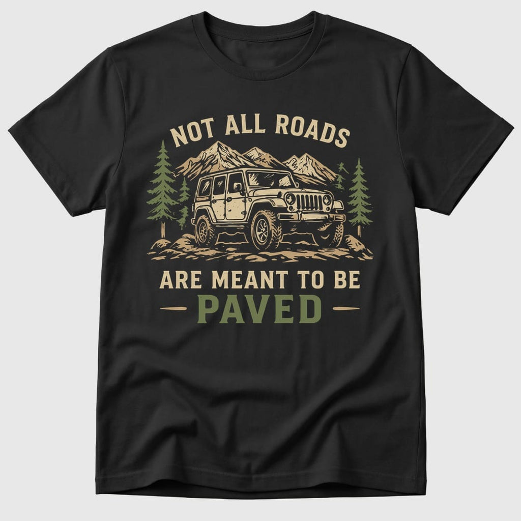 Black Not All Roads - Mosaic Rhino