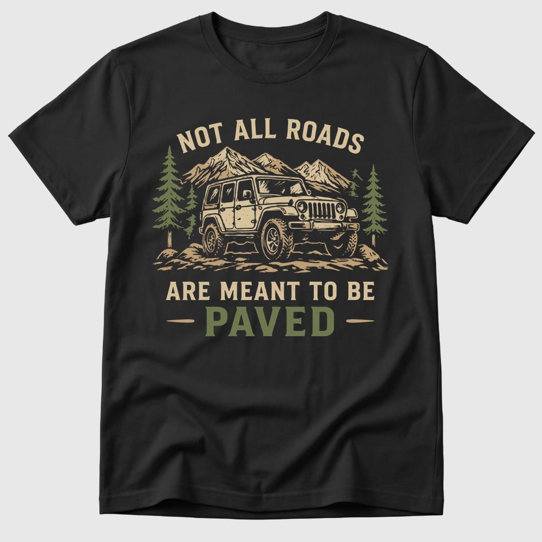 Black Not All Roads - Mosaic Rhino