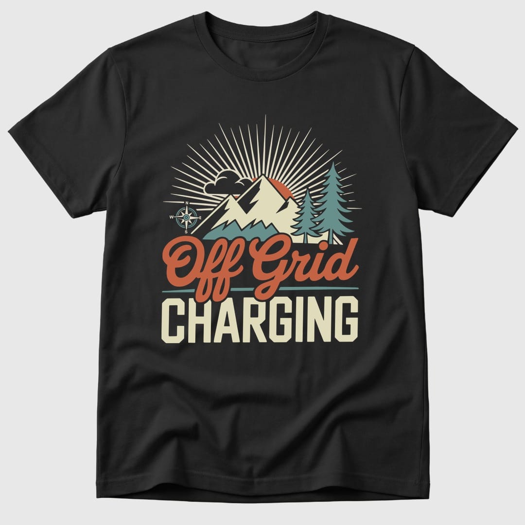 Black Off Grid Charging - Mosaic Rhino