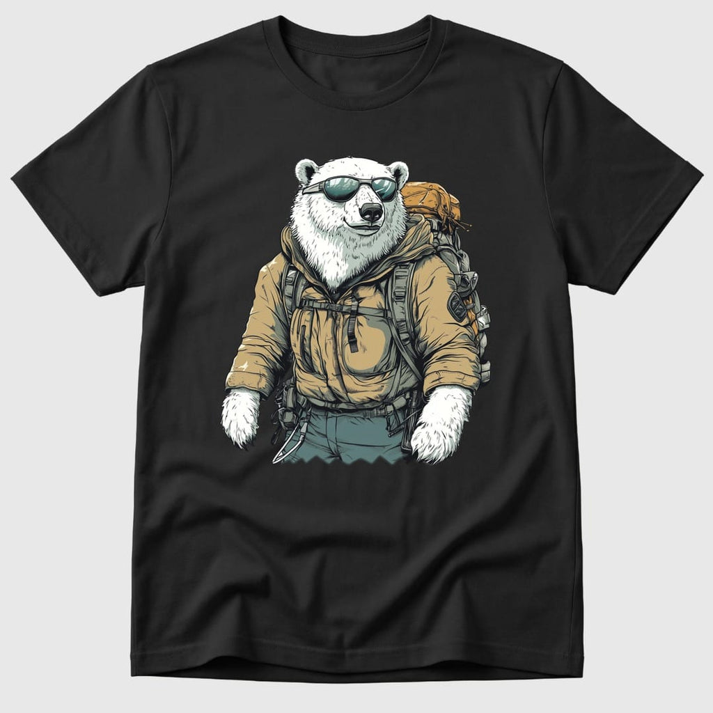 Black Polar Bear Trekker - Mosaic Rhino