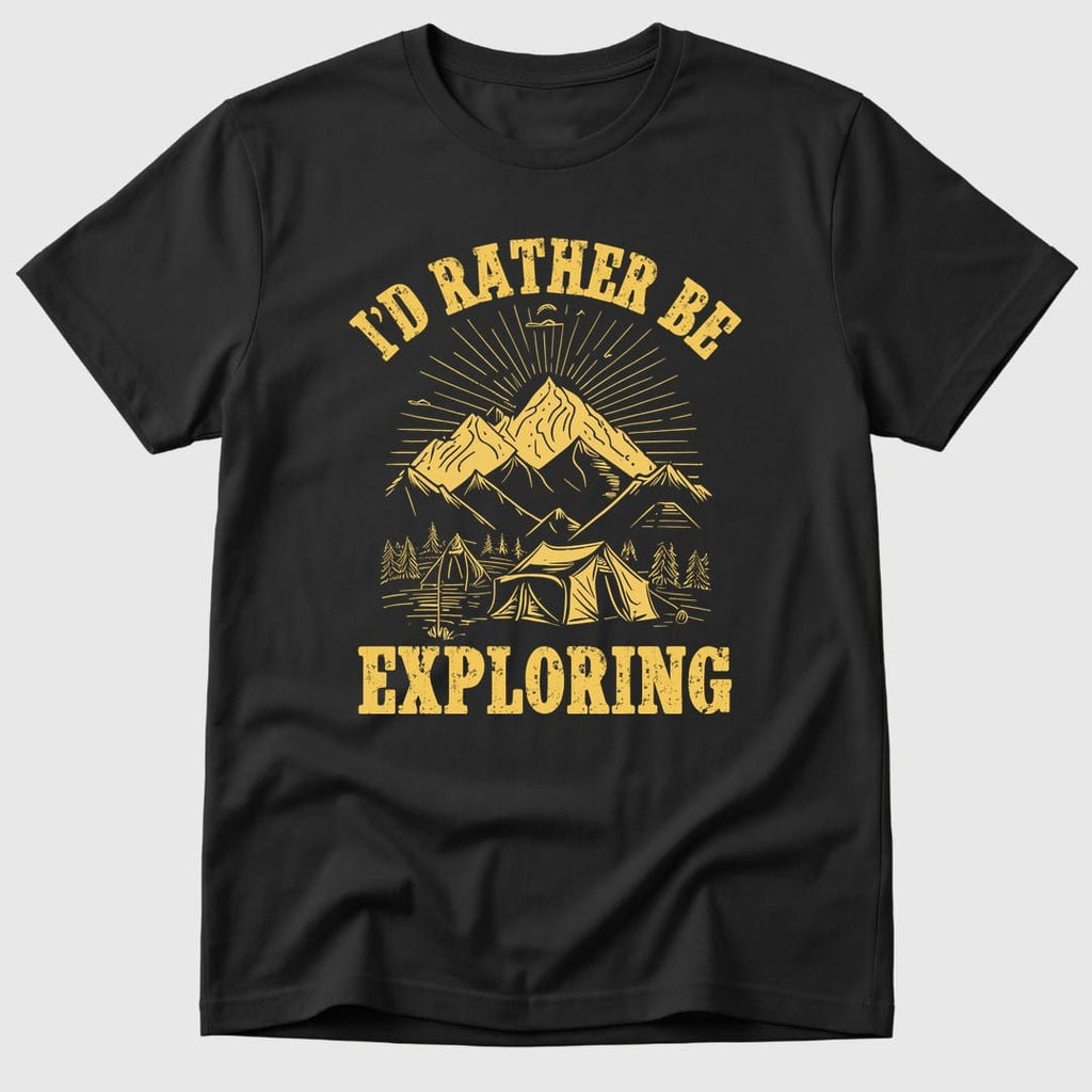 Black Rather Be Exploring - Mosaic Rhino