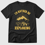 Black Rather Be Exploring - Mosaic Rhino