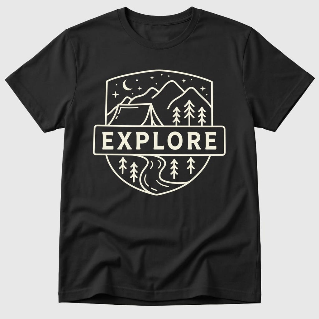 Black Simply Explore - Mosaic Rhino