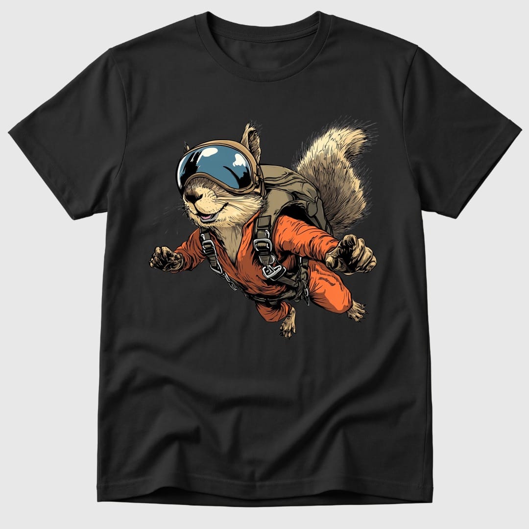 Black Skydive Squirrel - Mosaic Rhino