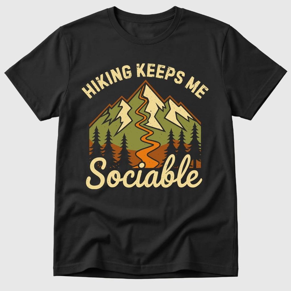 Black Sociable Hiking - Mosaic Rhino