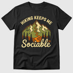 Black Sociable Hiking - Mosaic Rhino