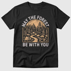 Black The Forest Is With You - Mosaic Rhino