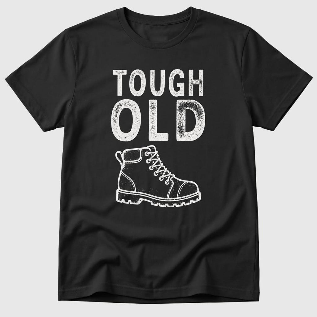 Black Tough Old Boot - Mosaic Rhino