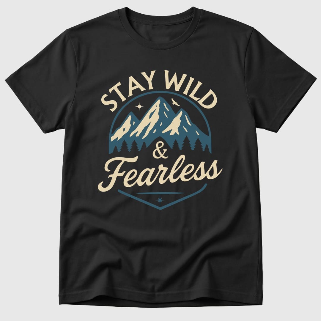 Black Wild & Fearless - Mosaic Rhino