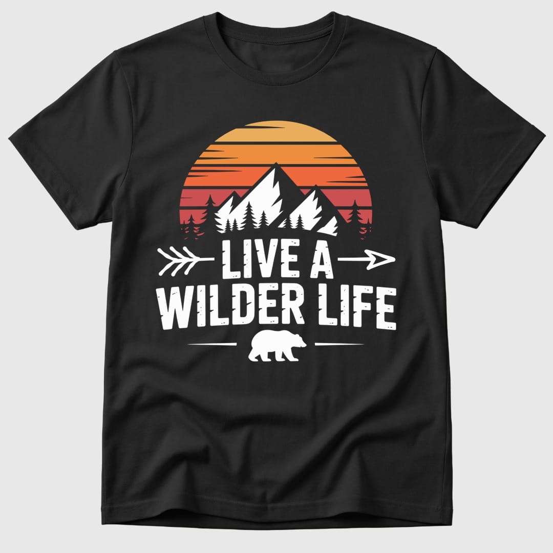 Black Wilder Life Sunset - Mosaic Rhino