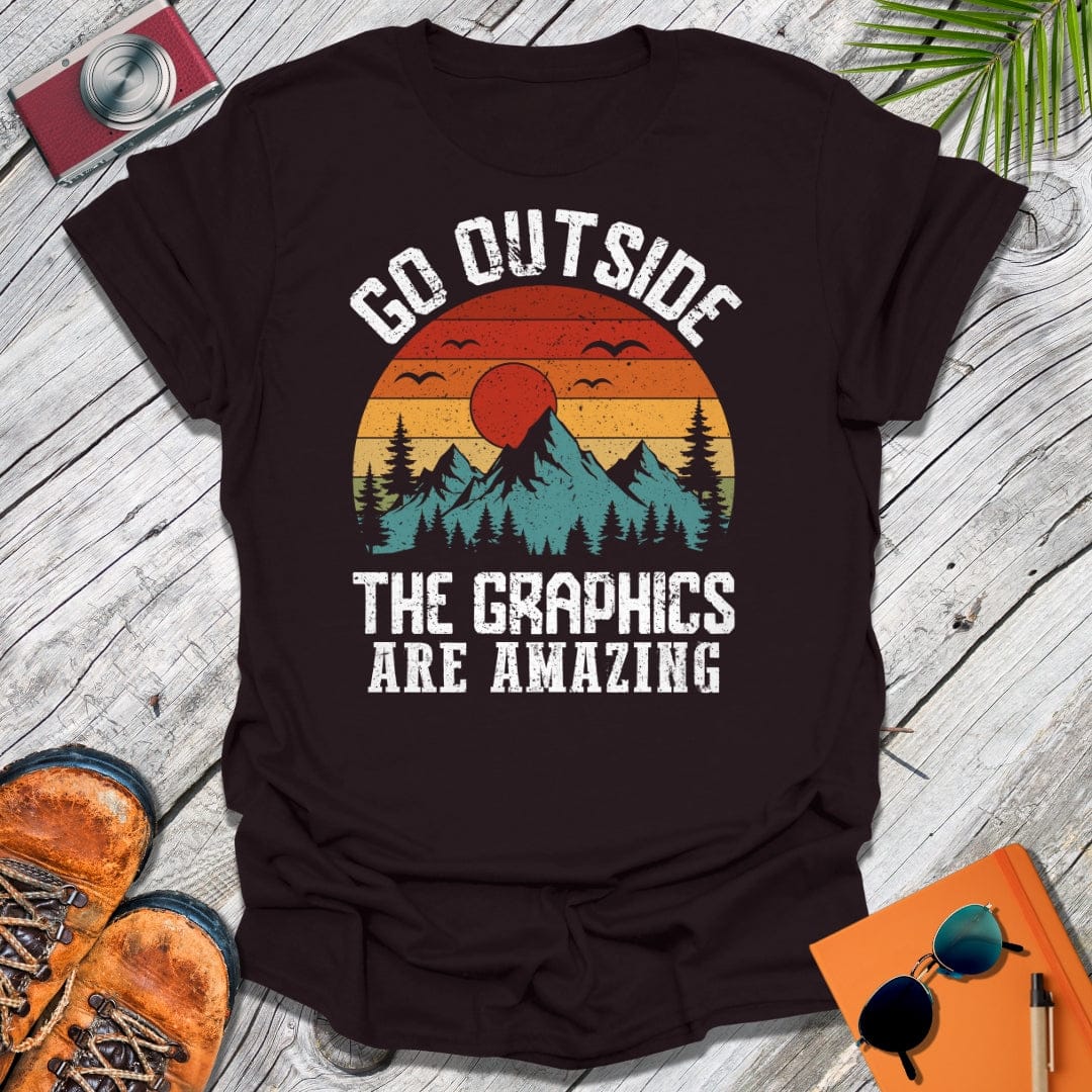 Go Outside Graphics T-Shirt