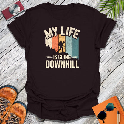 Life Going Downhill T-Shirt