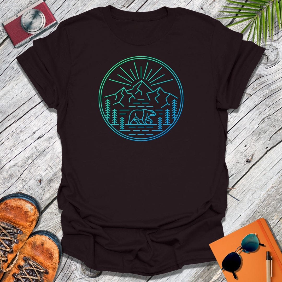 Neon Wilderness Bear T-Shirt