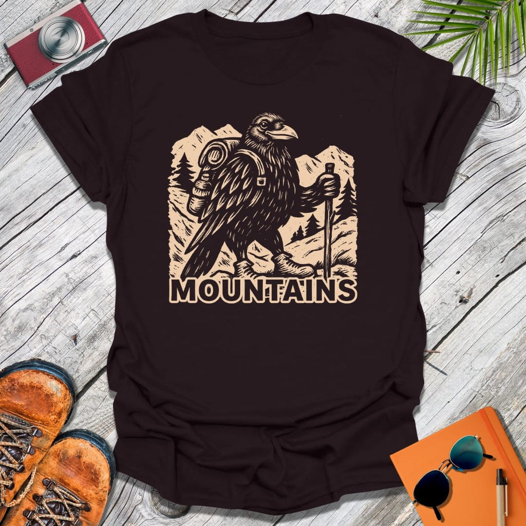 Raven In The Mountains T-Shirt