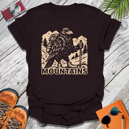 Raven In The Mountains T-Shirt